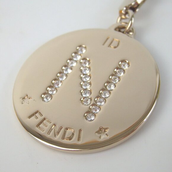 Authentic FENDI N charm metal [Used] - Picture 2 of 6